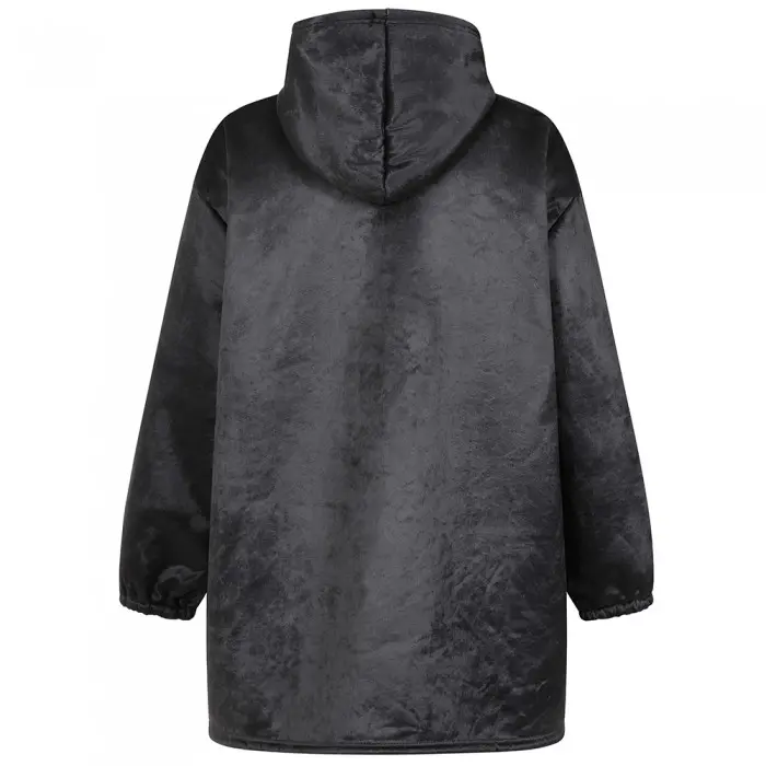 Wolverhampton Wanderers Store | Shop Official Jumbo Sherpa Fleece Hoodie – Adult Wolves Gear